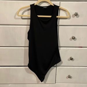 Express thing bodysuit, size Large, black
